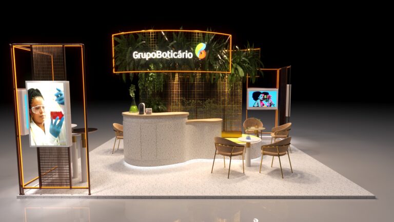 grupo boticário estande
